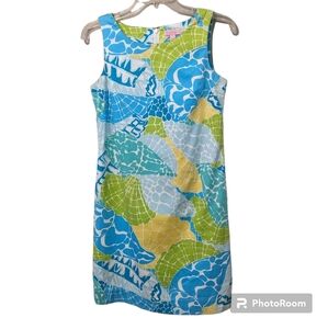 Lilly Pulitzer Hot Summer Nights lagoon Green Dress size 2